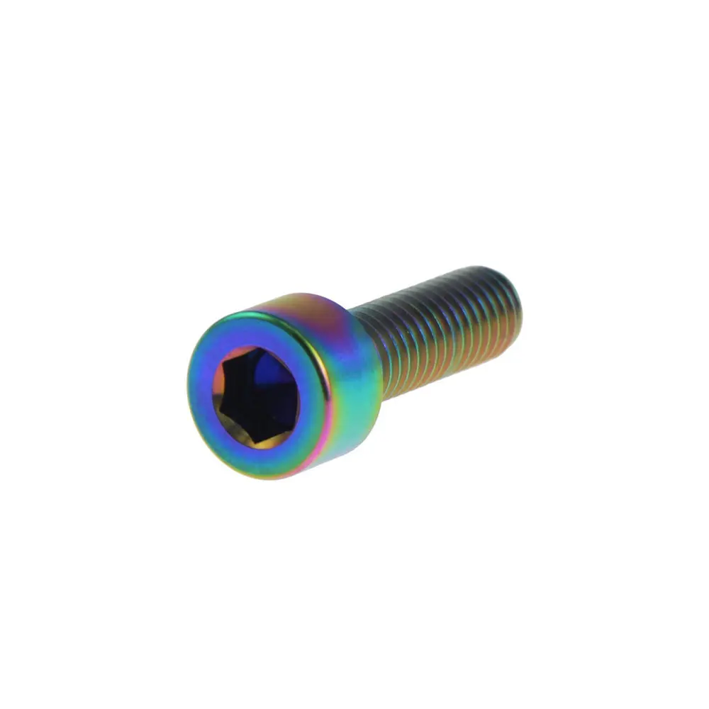 Титановый титановый Ti болт Xingxi M6X10 15 18 20 25 30 35 40 45 50 55 60 65 мм клеммный винт для