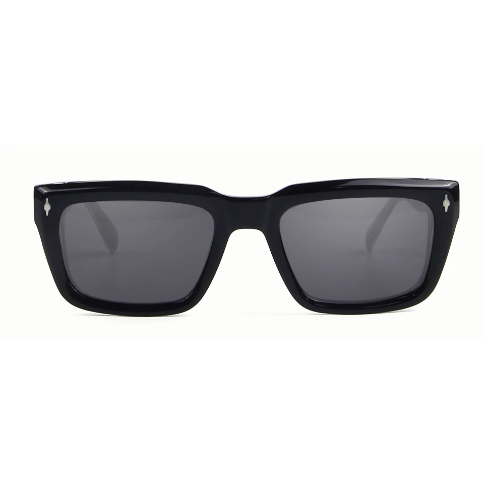 2022 occhiali da sole in acetato spesso di alta qualità da uomo Designer di  marca rivetto quadrato occhiali da sole per donna oversize UV400 tonalità  maschio|Men's Sunglasses| - AliExpress