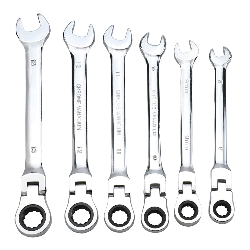 

1-6Pcs keys set Wrench Multitool Key Ratchet Spanners Set of Tools Set Wrenches Universal Wrench Tool Car Repair Tools