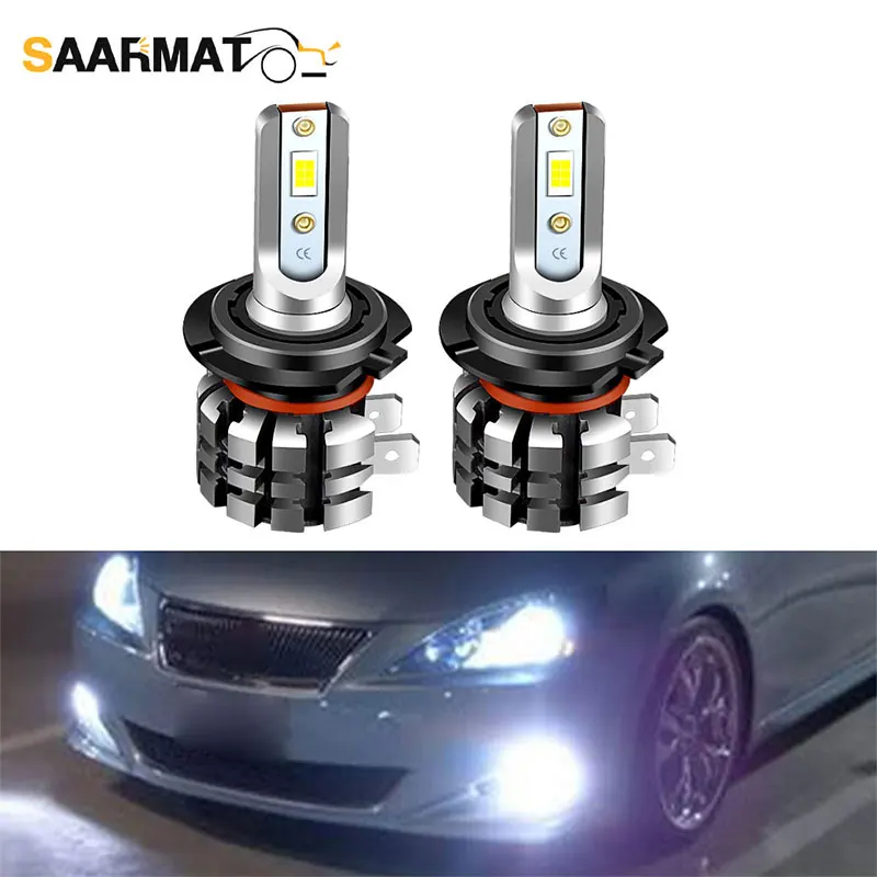 

Светодиодные фары H1 H7 Led Canbus H8 H11 HB3 9005 HB4 9006, мини 30 Вт, 6000 лм, лампы головного света для автомобилей, автомобильная лампа 3000K, K, 2 шт.