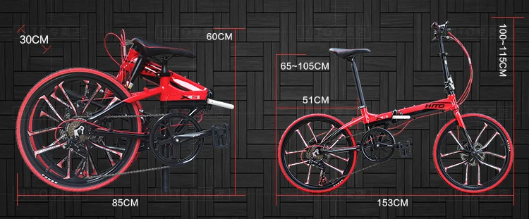 Clearance New Brand aluminum alloy 20/22 inch frame 6 speed folding bike outdoor BMX Disc brake bicicletas lady children bicycle 22