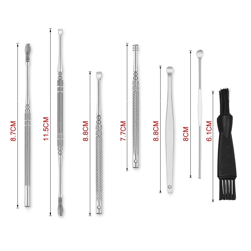 9PCS-SET-Earpick-Stainless-Steel-Ear-Wax-Remover-Wax-Remover-Curette-Cleaner-Health-Carwith-Storage-Box (1)副本