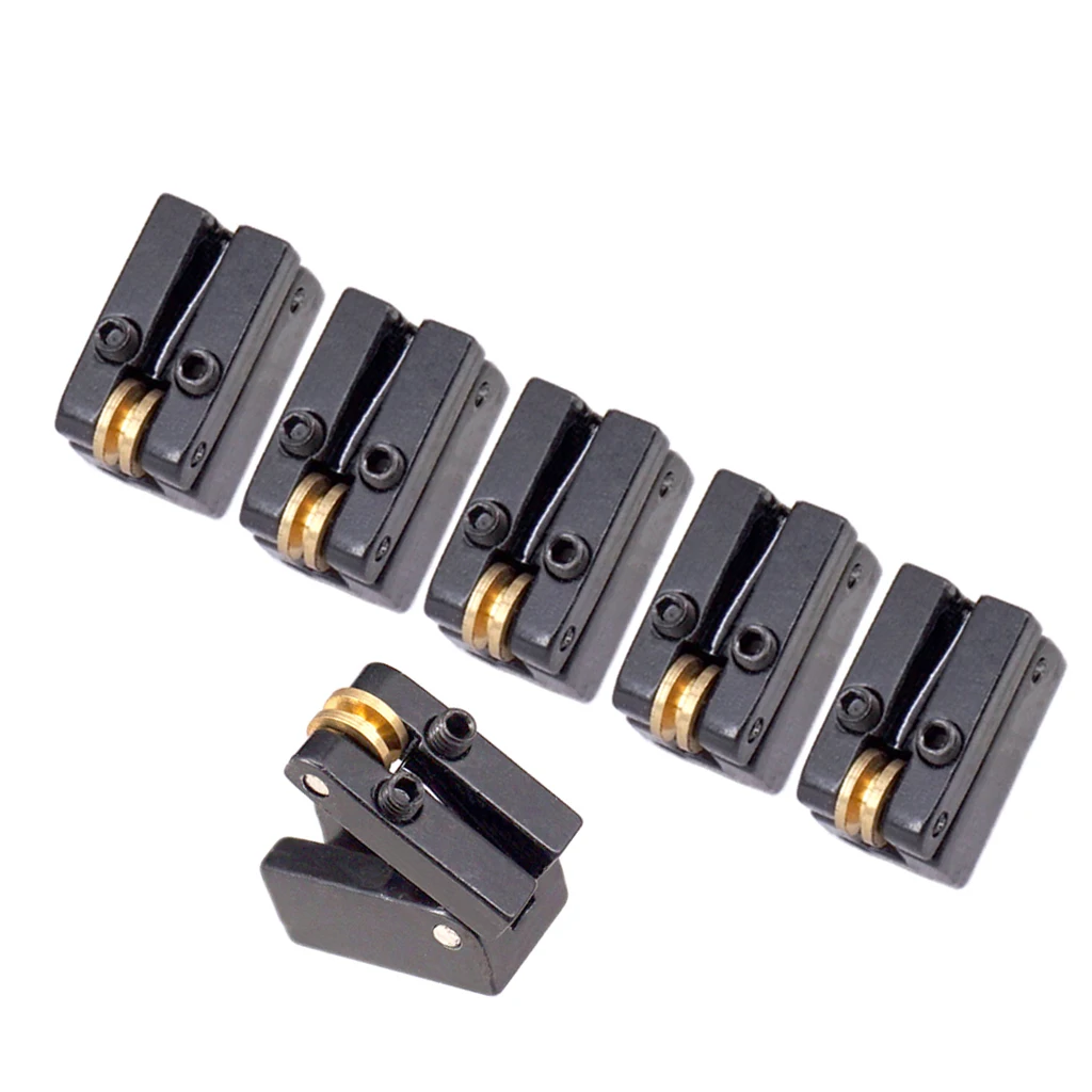 

6pcs String Headless Guitar Bridge for Headless Electric Guitar Part