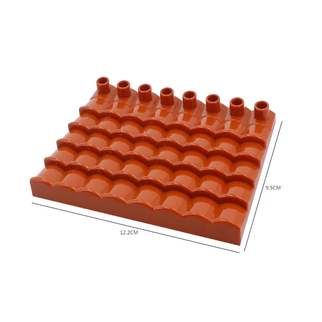 DIY Accessories Bricks Treehouse Base Plate Window House Sofa Furniture Large Particle Big Size Building Blocks Birthday Kid Toy LXF-House-1