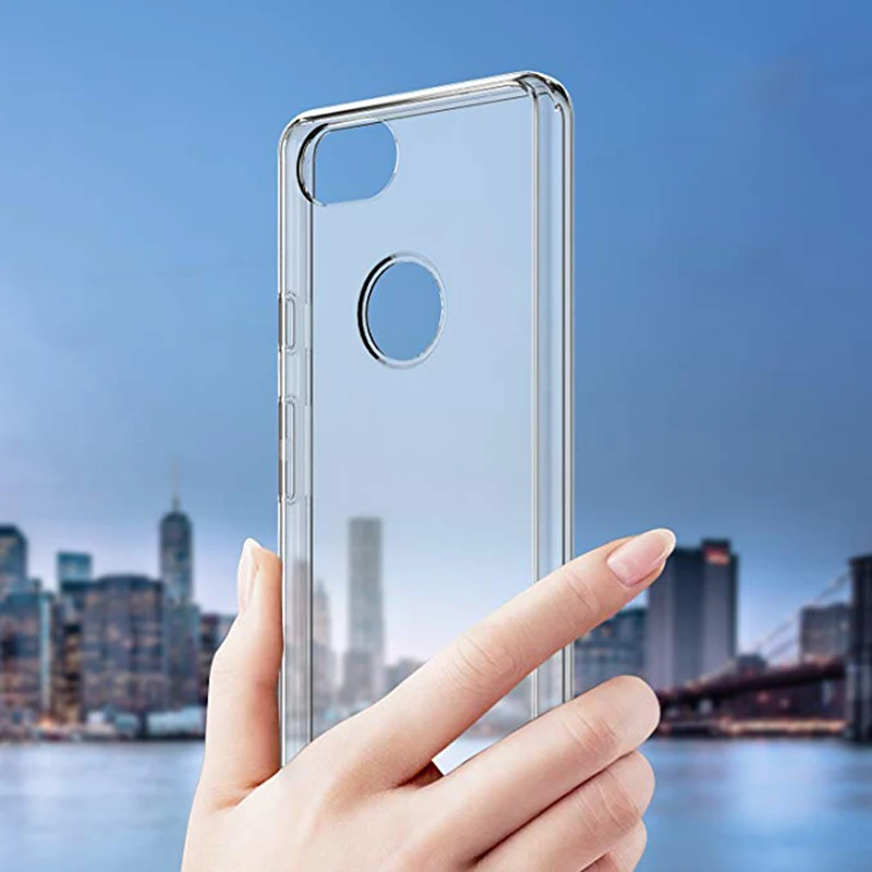 Premium Ultra Thin Soft TPU Clear Silicone Phone Case - Luxury Protection