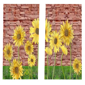 

Individual Pattern Decorative Curtain Household Decoration Curtains 3D Print Decorative Window Curtains