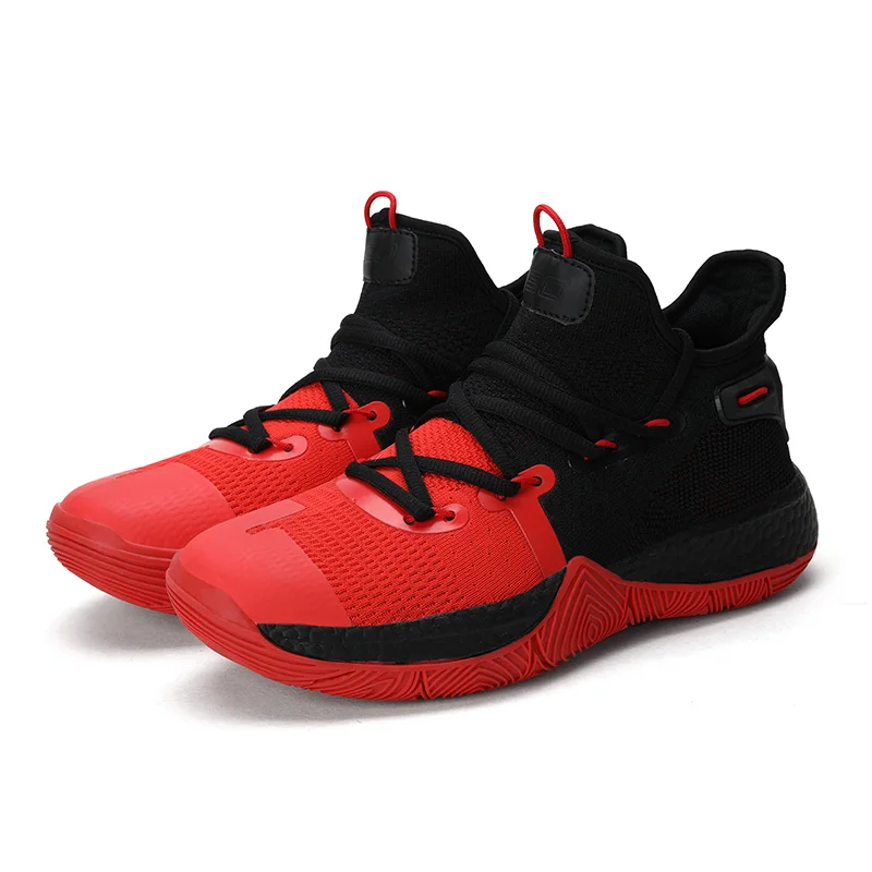 Red Black Kyrie Irving 5 обувь высокого качества Мужская баскетбольная обувь амортизирующая спортивная обувь детские спортивные кроссовки баскетбольная тренировочная обувь - Цвет: Red Black