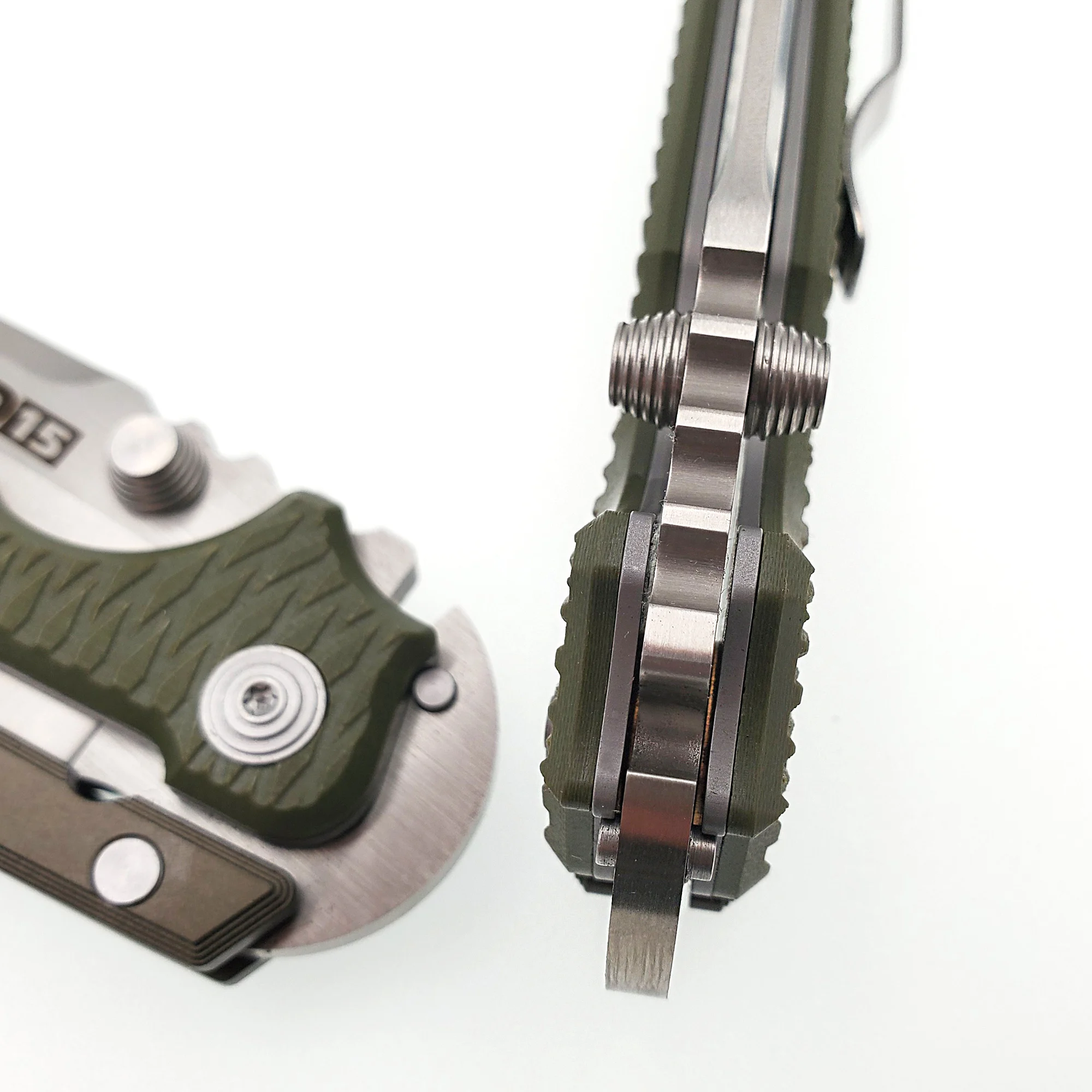 Тактический тяжелый складной нож S35VN лезвие G10 алюминиевая ручка Открытый выживания кемпинг охота карманные ножи боевые Эде инструменты OEM