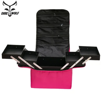 

Women Makeup Bag Suitcase Fashion Cosmetic Bag Case For Cosmetics Large Capacity Waterproof Travel Make Up Bags Suitcases