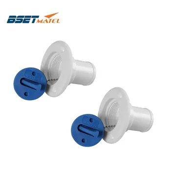 

2X Nylon Plastic UV stabilized Marine hardware Deck Filler of WATER 1.5" Socket boat Motorhome yacht Caravans camper vans truck