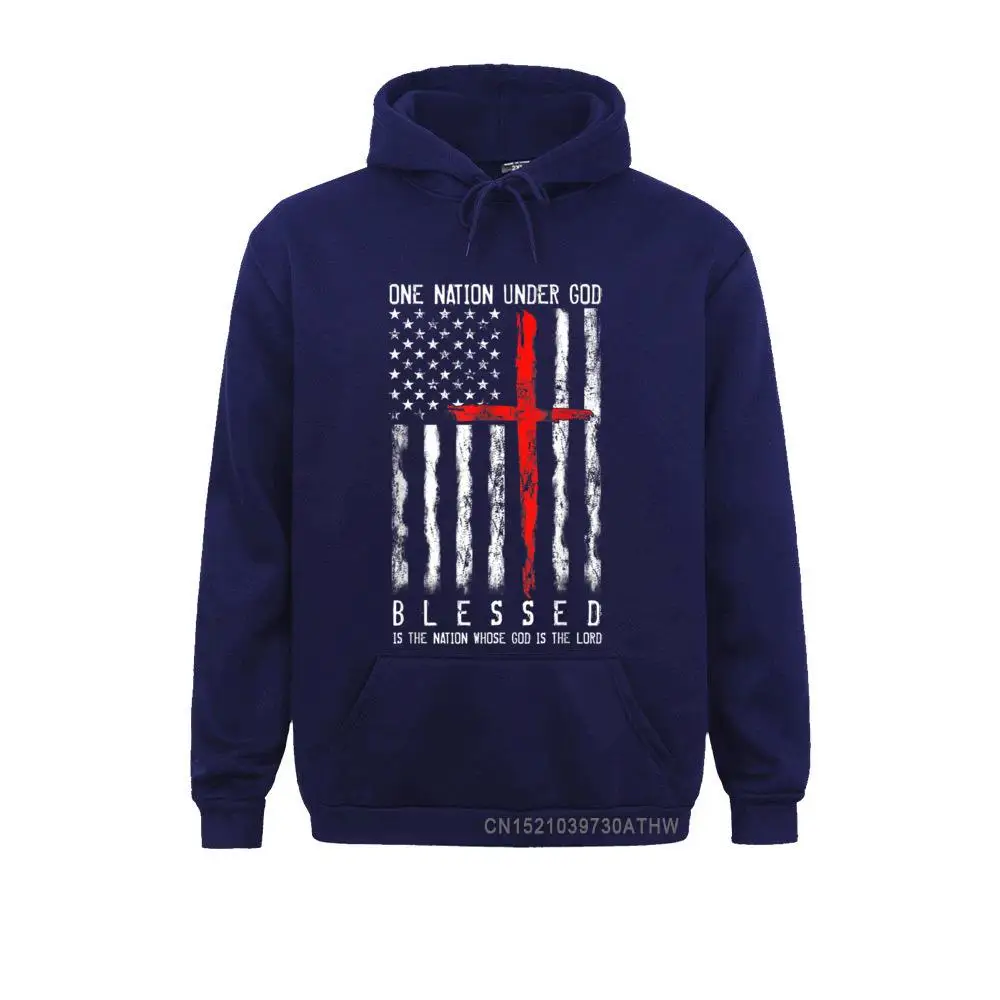 Hoodies Hoods Patriotic Christian Tshirts quot Blessed quot One Nation Under God__5091 Mother Day Long Sleeve Women's Sweatshirts Geek Cheap Patriotic Christian Tshirts quot Blessed quot One Nation Under God__5091navy