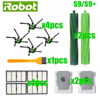 

Roll Brush Filters Dust Bag Replacement for iRobot Roomba S Series S9 S9+ sweeping Robot Vacuum Cleaner Parts Accessories