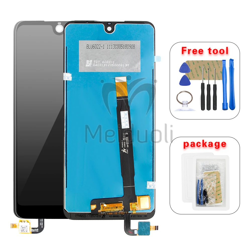 

For Wiko View 2 Pro LCD Display And Touch Screen Digitizer Assembly 6 Inch For Wiko View 2 Replacement +Tools