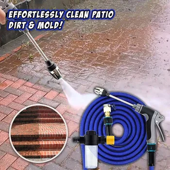 

High-pressure Power Nozzle High Pressure Water Spray Lengthen Adjustable Nozzle Washing Garden Tool Water Spray Nozzle