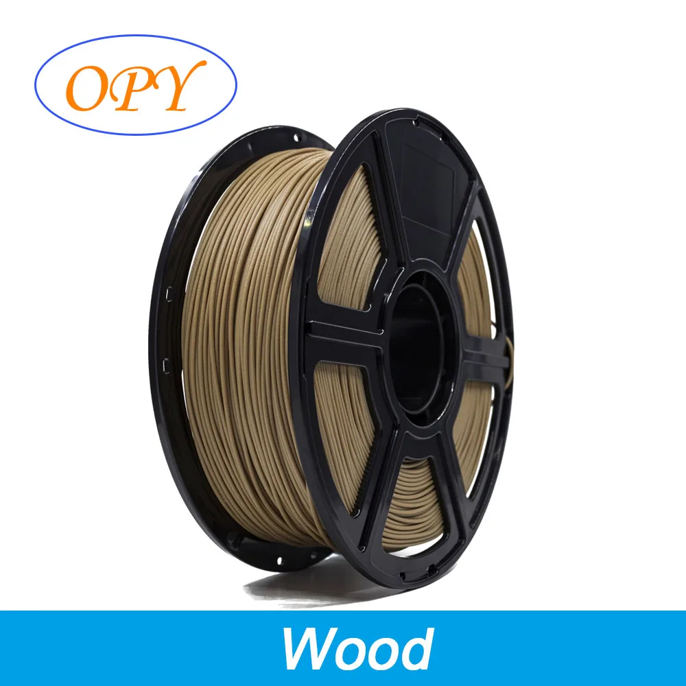 Pla Wood Filament 3D Printer Wooden Plastic 1.75Mm 1Kg Nature Materials 10M 100G Sample