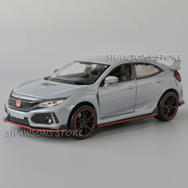 1:32 Scale Diecast Car Model Honda Civic Type R Miniature Replica