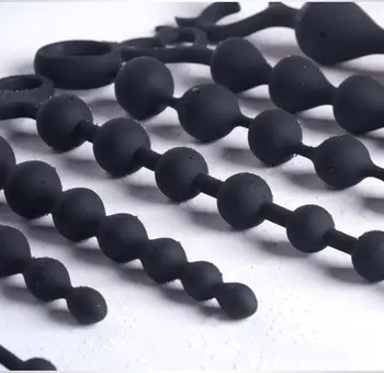 Super Long Silicone Butt Plug Anal Beads Ball Sex Toy For Beginners Man Women Couples Anus Masturbator Prostate Massager Erotic 2