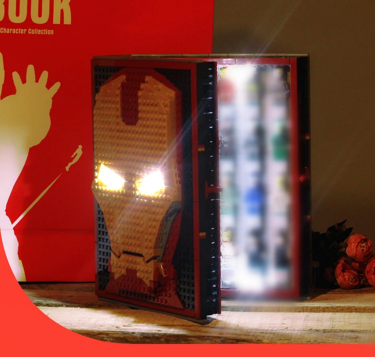 DHL SY1361 2615 шт. Марвел Мститель Железный человек коллекции книги строительные блоки кирпичи игрушки рождественские подарки для детей