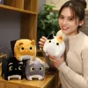 Japanese Anime Square  Cat Plush 1