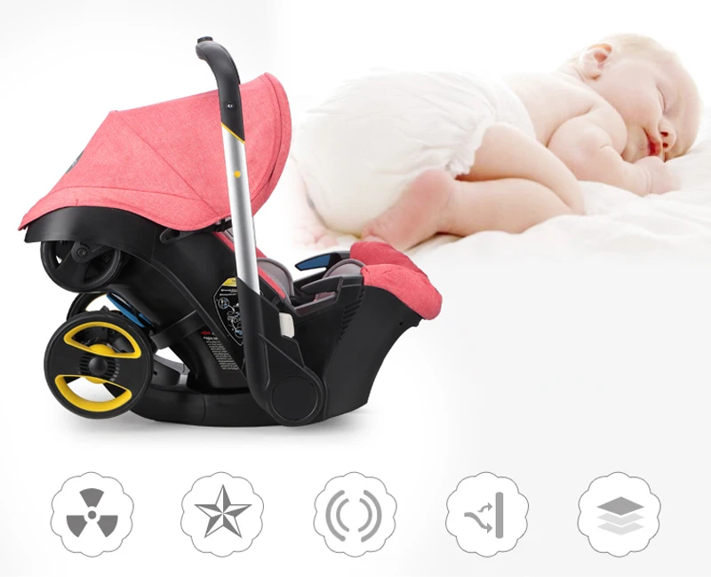 3 в 1 детская коляска de bebe 4 в en 1 carseat carriola para bebe детская коляска переносная дорожная детская колыбель
