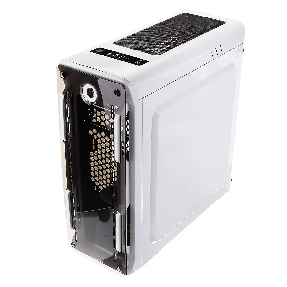 Чехол для компьютера поддержка ATX/Micro ATX материнская плата USB3.0 чехол для ПК быстрый отвод тепла может поворачиваться 8 вентиляторов обновленная версия