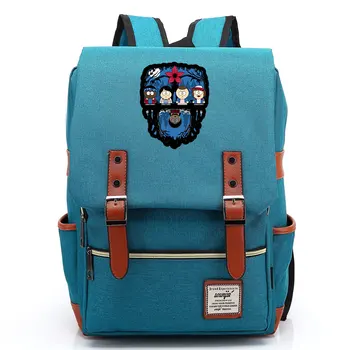 

Fashion TV Series Stranger Things Demogorgon Buckle Children School bag Teenagers Student Schoolbags Women Bagpack Men Backpack