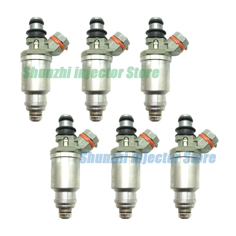 6 шт. Форсунка топливной форсунки для Toyota 89-93 Geo Prizm Corolla 1.6L 23250-16120 2325016120