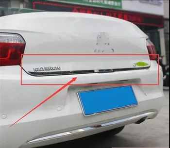 

Auto parts stainless steel Trunk trunk luggage trim Car styling fit for 2014-2017 Citroen Elysee C-Elysee 1PCS