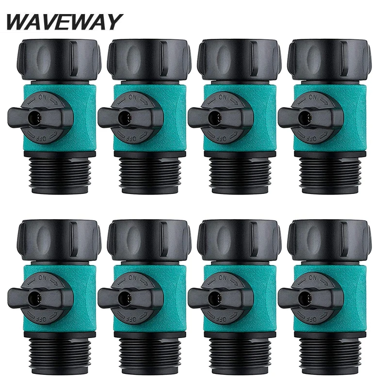 Стандартный Пластиковый садовый шланг с резьбой 3/4 дюйма соединительный водяной