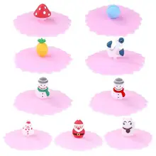 Силиконовый чехол для чашки термостойкий прозрачный пылезащитный герметичный многоразовый чехол мягкость очень сильная, не легко изменить форму