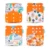 Happyflute Hot Sale OS Pocket Diaper 4 шт./компл. Моющийся и Многоразовый Детский Подгузник Новый Принт Регулируемый Чехол для пеленок