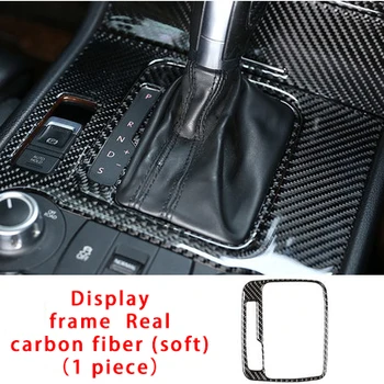 

For Volkswagen touareg 2011-2018 carbon fiber Display frame molding trim 1pc
