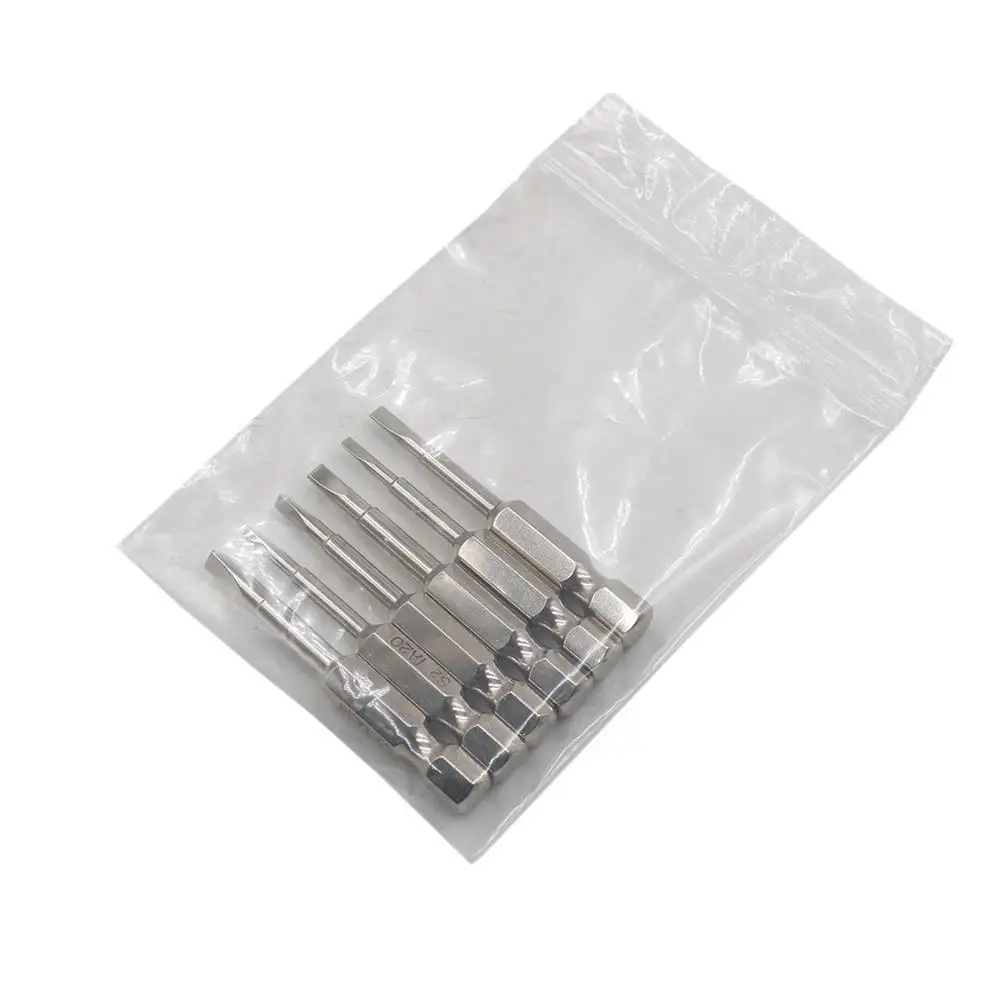 9-tlg. Schraubendreher-Bits Set – 100 Mm Lang, S2-Stahl, Magnetisch, Für 1/4" Sechskant-Antrieb