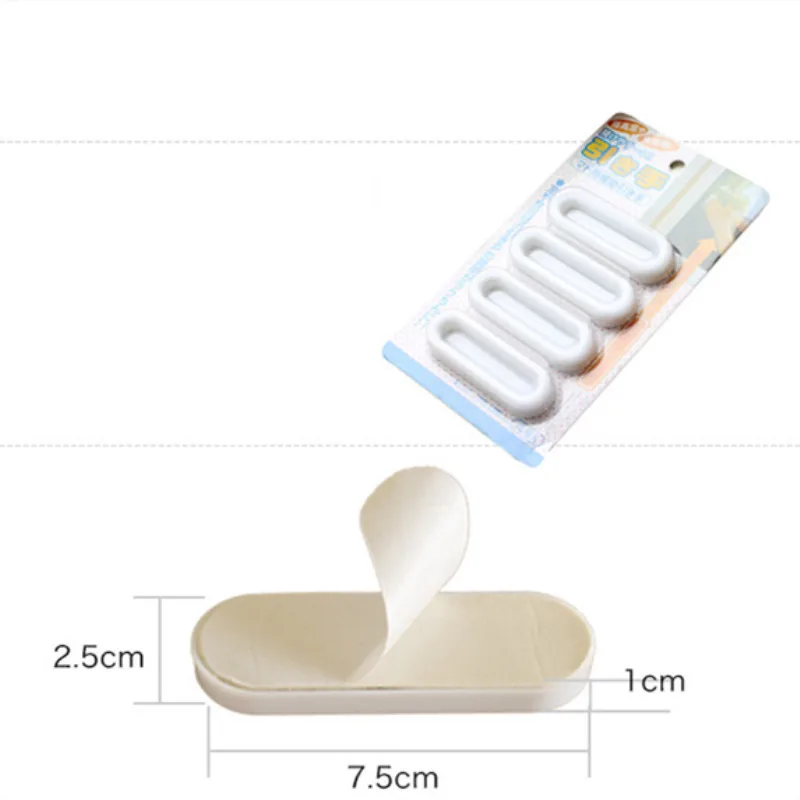 4 шт. наклеить открытые раздвижные дверные ручки для межкомнатных дверей