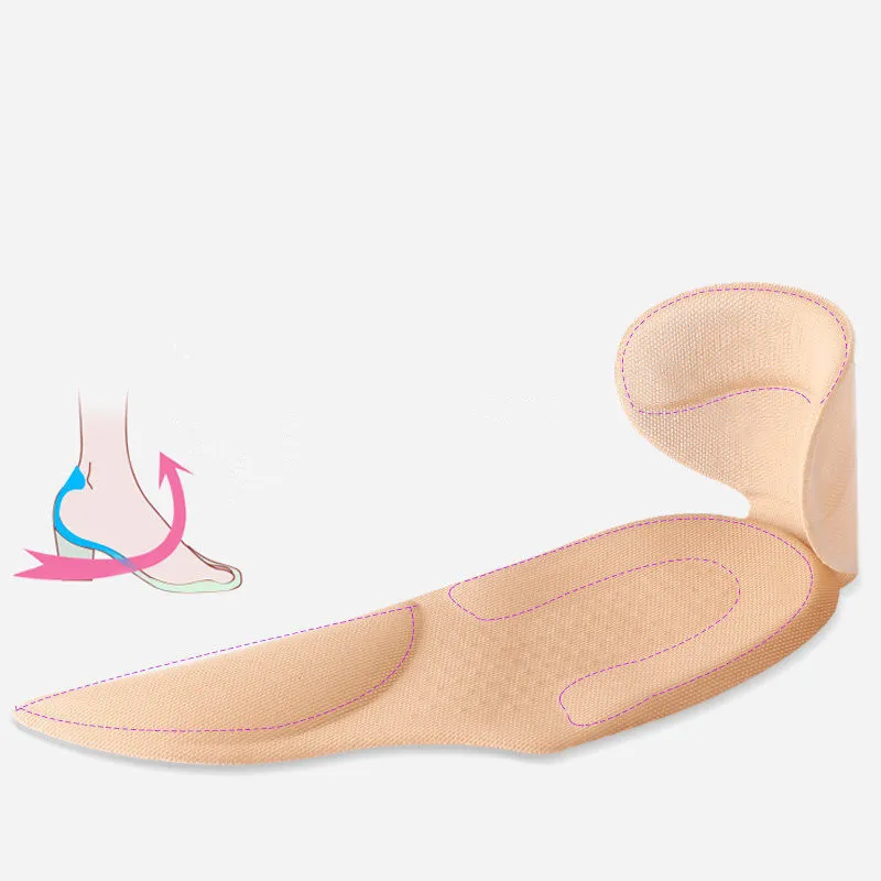 Фиксаторы на высоком каблуке для поддержки стопы для защиты пятки; женские ортопедические стельки для ухода за ногами; вставки для подушек
