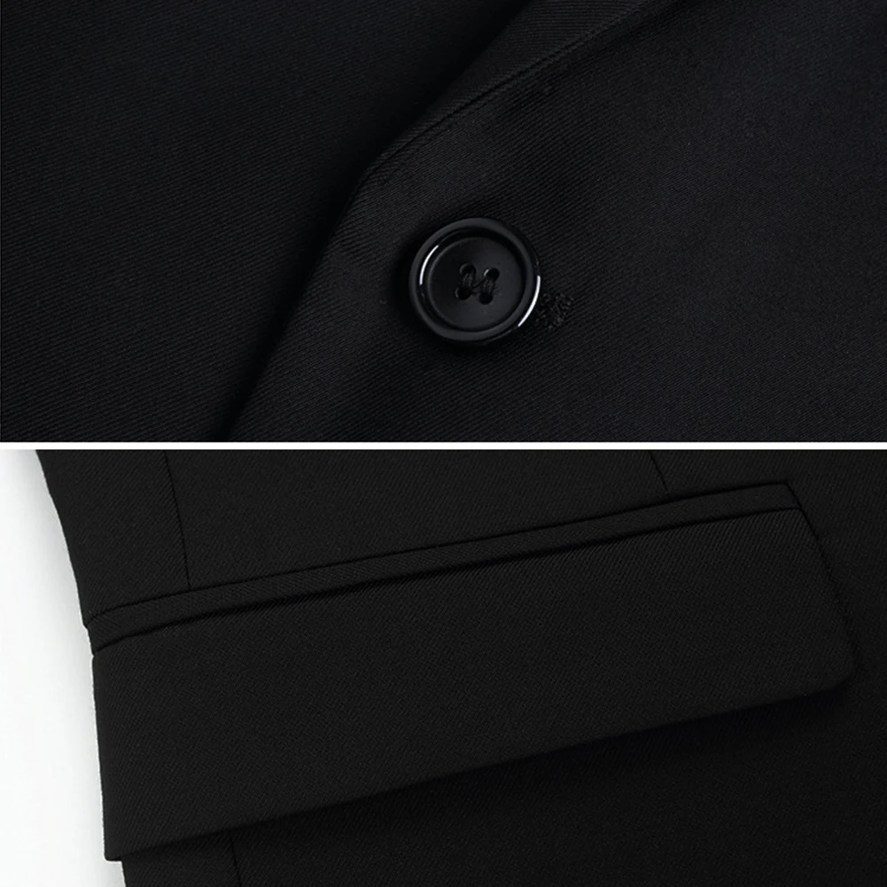 2019 L-5XL Men's Formal Slims Fit Formal One Button Suit Long Sleeve Notched Blazer Cotton Blend Coat Jacket Top Blazers Men Sui 2019 L-5XL Men's Formal Slims Fit Formal One Button Suit Long Sleeve Notched Blazer Cotton Blend Coat Jacket Top Blazers Men Sui