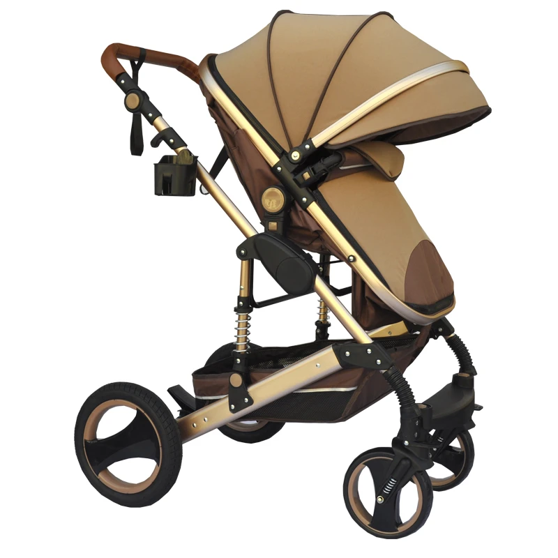 Poussette Bebe Kinderwagens Wandelaars Ei Kinderwagen Luxe Kinderwagen 3 In  1|Four Wheels Stroller| - AliExpress