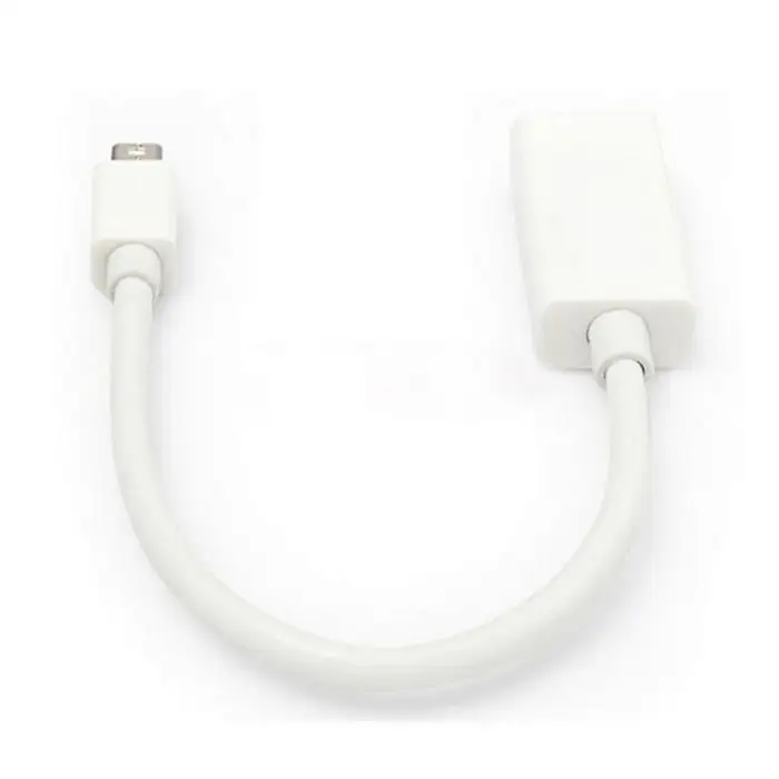 Mini display port DP to(Female) Мужской HDMI адаптер кабель для Macbook питание от источника.(Папа