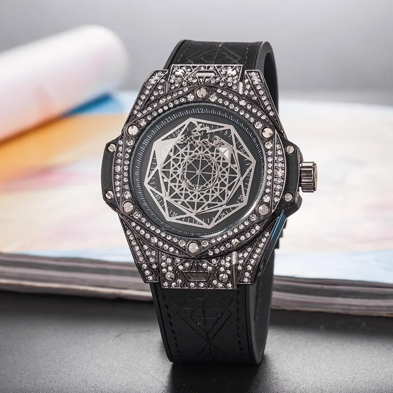 

Top Brand Men Watch Quality AAA Watches with Silicone Strap Men Pocket watch relojes para hombre