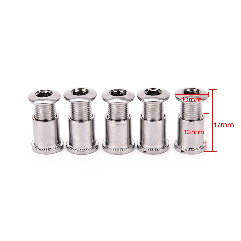 SGerste 5 Pcs Chaîne De Vélo Bague Boulon De Roue Vis De Pédalier