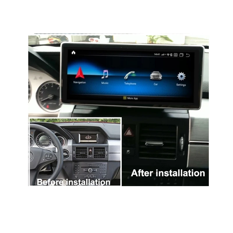 Автомобильный мультимедийный gps аудио радио для Mercedes Benz MB GLK X204 GLK250 GLK350 2007 2008 2009 2013 Carplay TPMS навигация NAVI