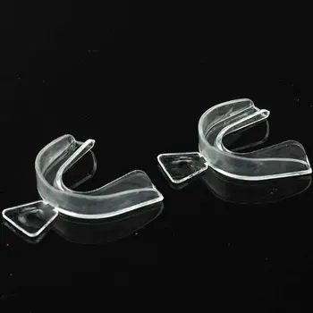 

200pcs/100pairs Teeth Whitening Mouth Piece Teeth Whitening Mouth Guard Home Use Tray Tooth Cleaner