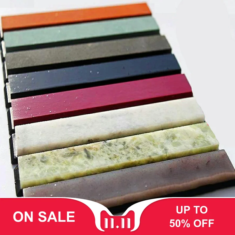 Cheap 8pcs Set 200# 10000# Grit Professional Pencil Sharpener Whetstone Oilstone Grinder Holder Knife Sharpening Stone Kitchen Tools