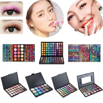 

40-color Matte Mineral Glitter Eyeshadow Palette Colorful Smoky Waterproof Eyeshadow New Exquisite Salon Makeup Eye Shadow Tray