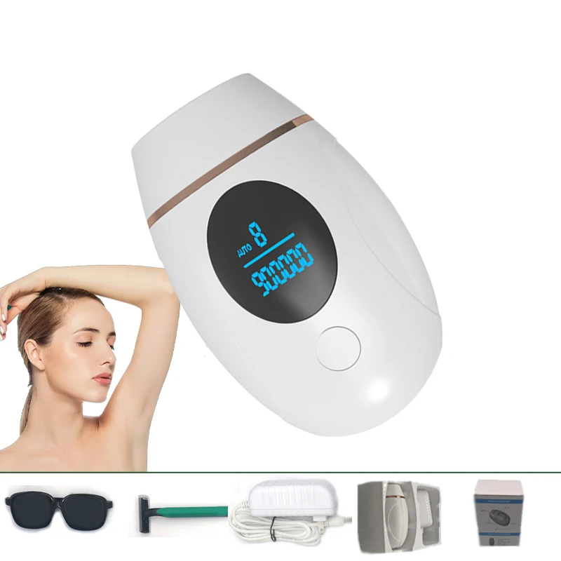 

IPL Hair Removal 900000 Flashes Permanent Epilator LED Display Laser Depilator Painless Photon Rejuvenation Epilator Women/Man
