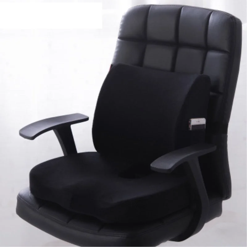2 шт./компл. задняя Подушка для сидения для офиса ChairMemory Foam ортопедические подушки здравоохранения домашнего офиса задняя Подушка