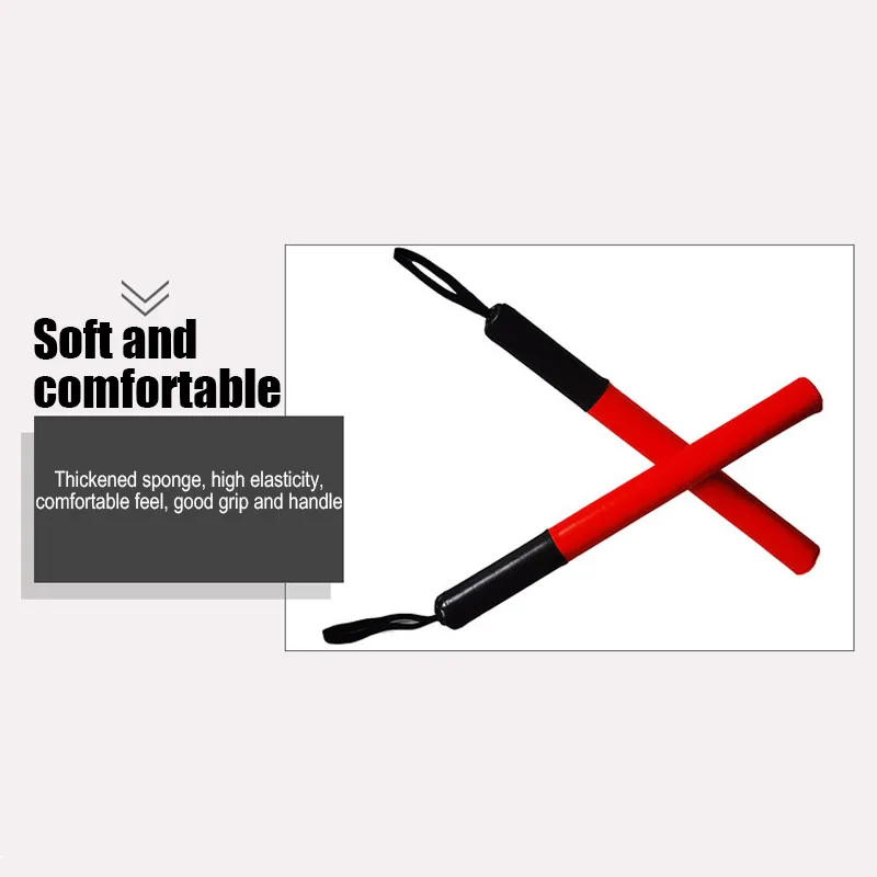 Boxing Stick Target Martial Arts Sanda Combat Boxing Training Sponge Stick Reaction Dodge Sponge Fitness Accessories