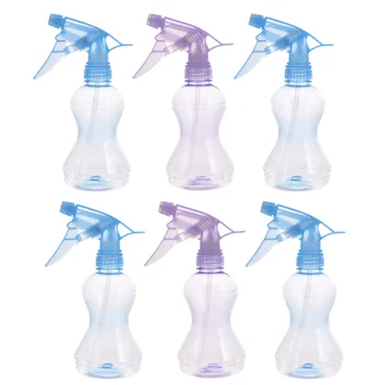 

6 Pcs 250ml Hairdressing and Beauty Spray Bottle Water Sparayer Garden Watering Pot (Random Color)
