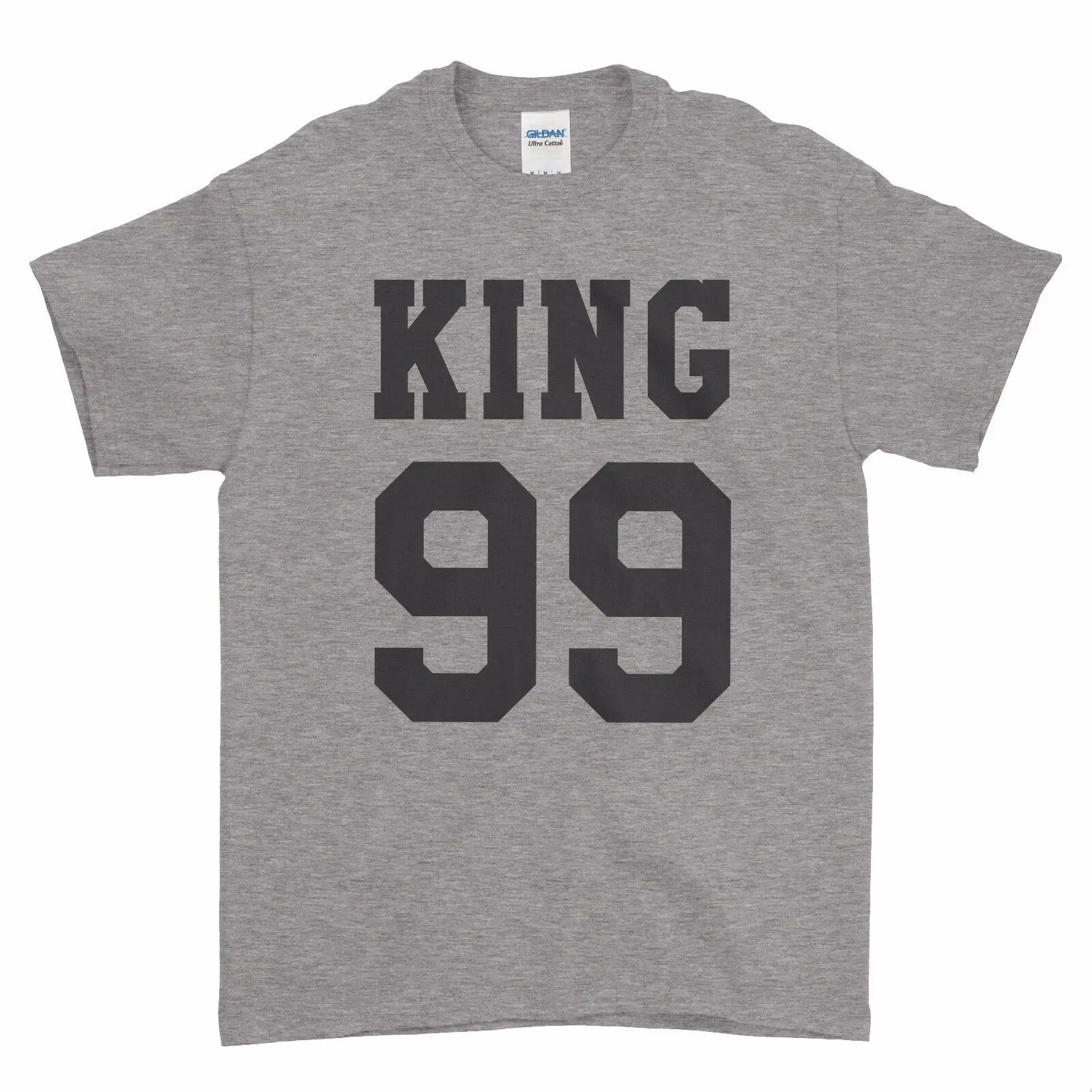 King 99 количество подходящих пар крутой Swag модная мужская футболка Топ