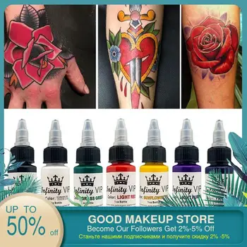 

30ml 1PC Natural Plant Tattoo Ink Pigment for Semi-permanent Eyebrow Eyeliner Lip Body Arts Paint Makeup Tattoo Supplies Tools